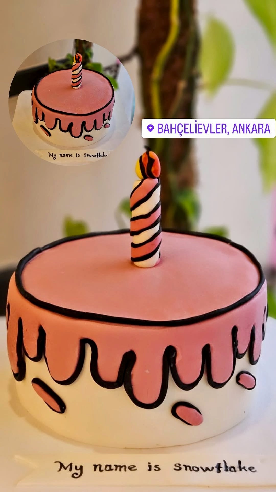 Şeker Hamurlu Pasta